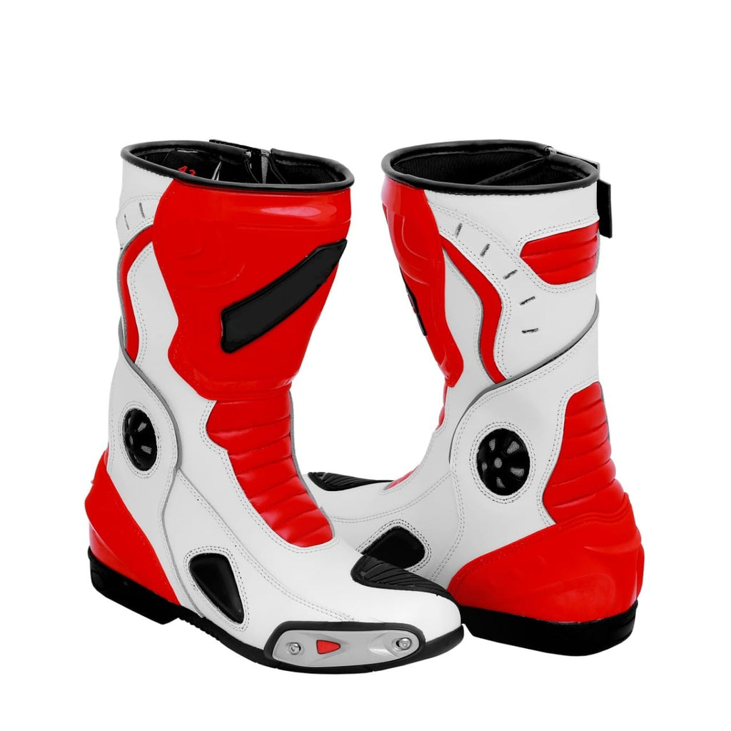 Rider X Red & White Edition Boots