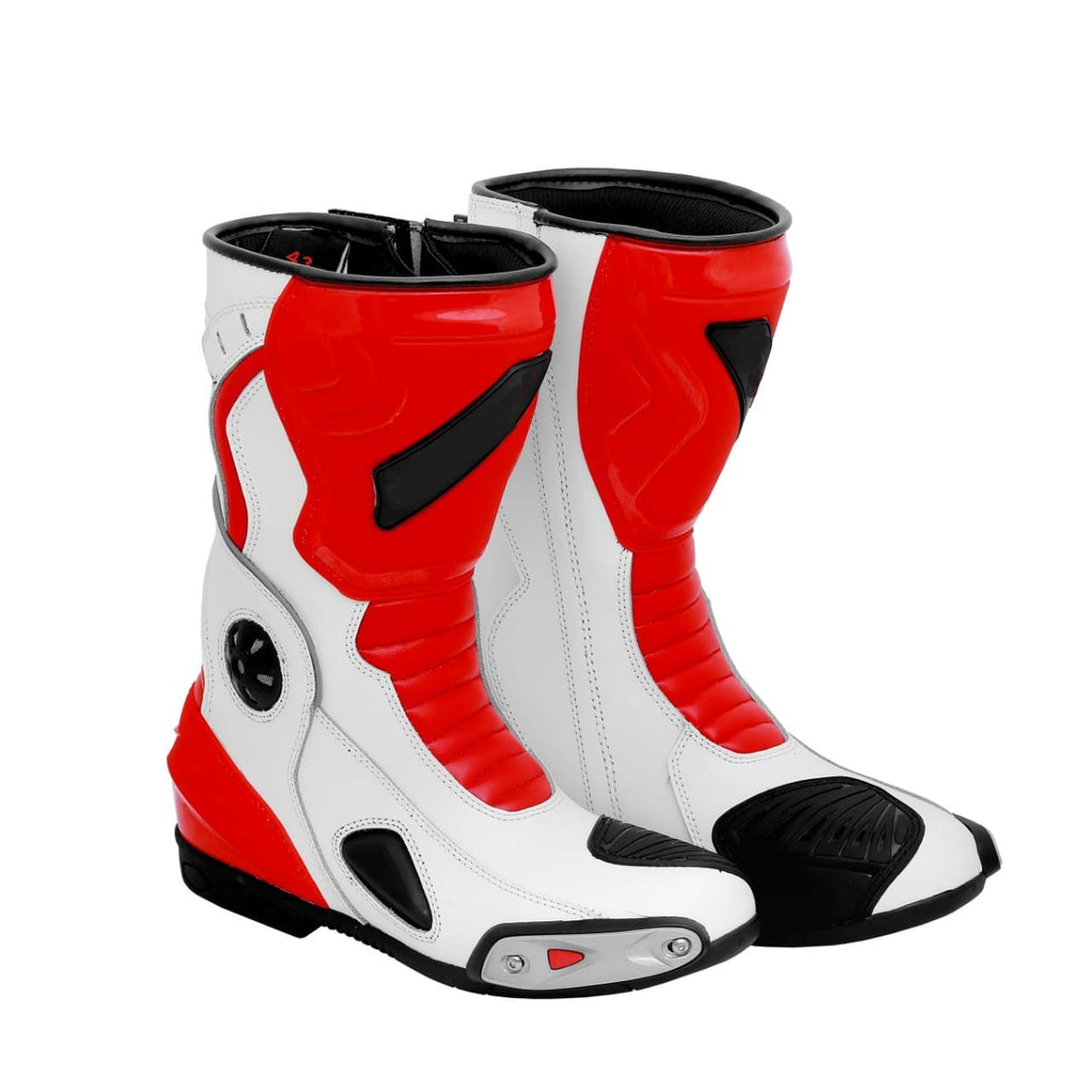 Rider X Red & White Edition Boots