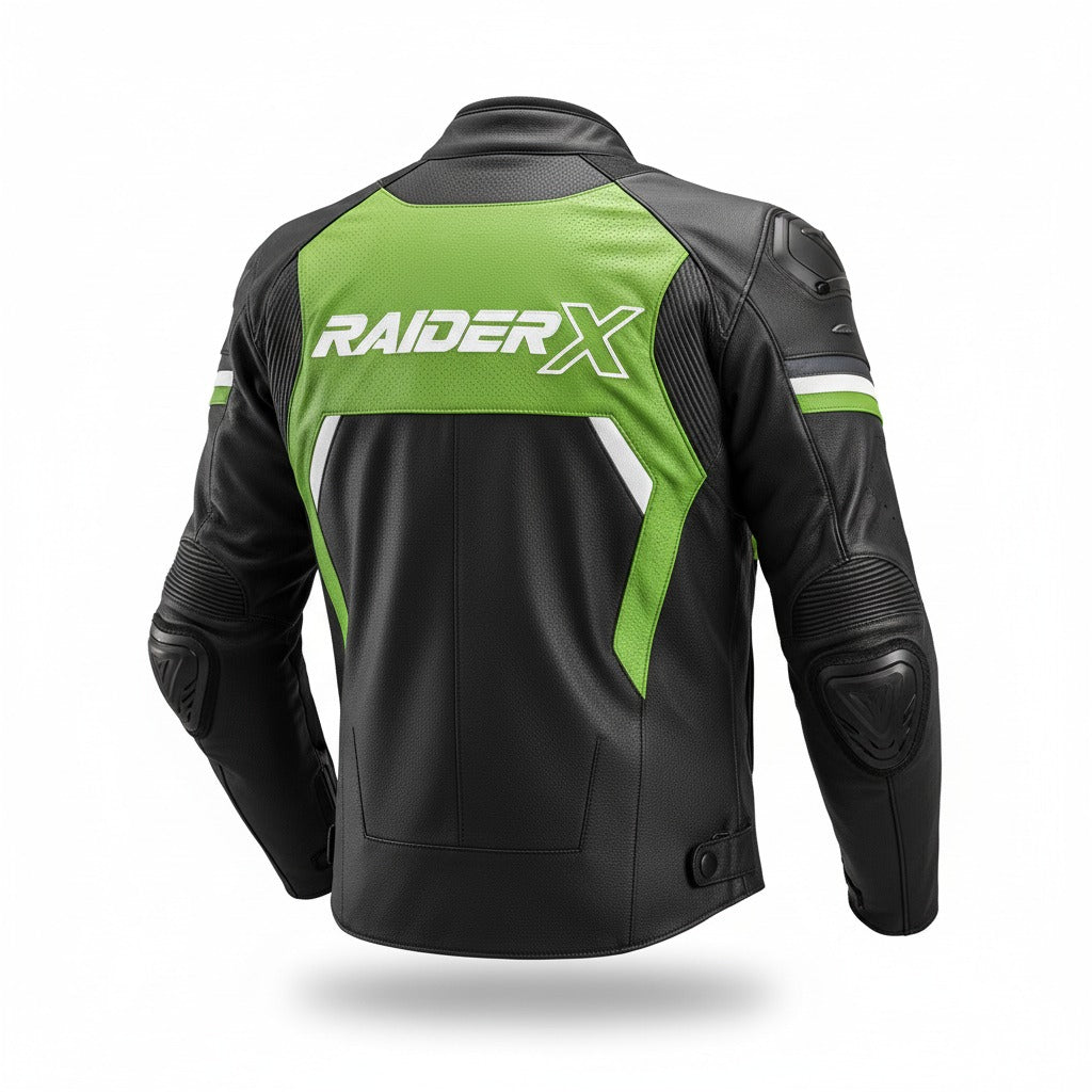 RAIDERX Performance Motorcycle Leather Jacket