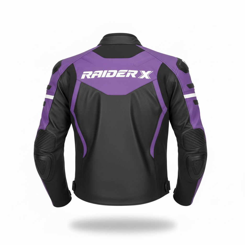 RAIDERX Performance Motorcycle Leather Jacket