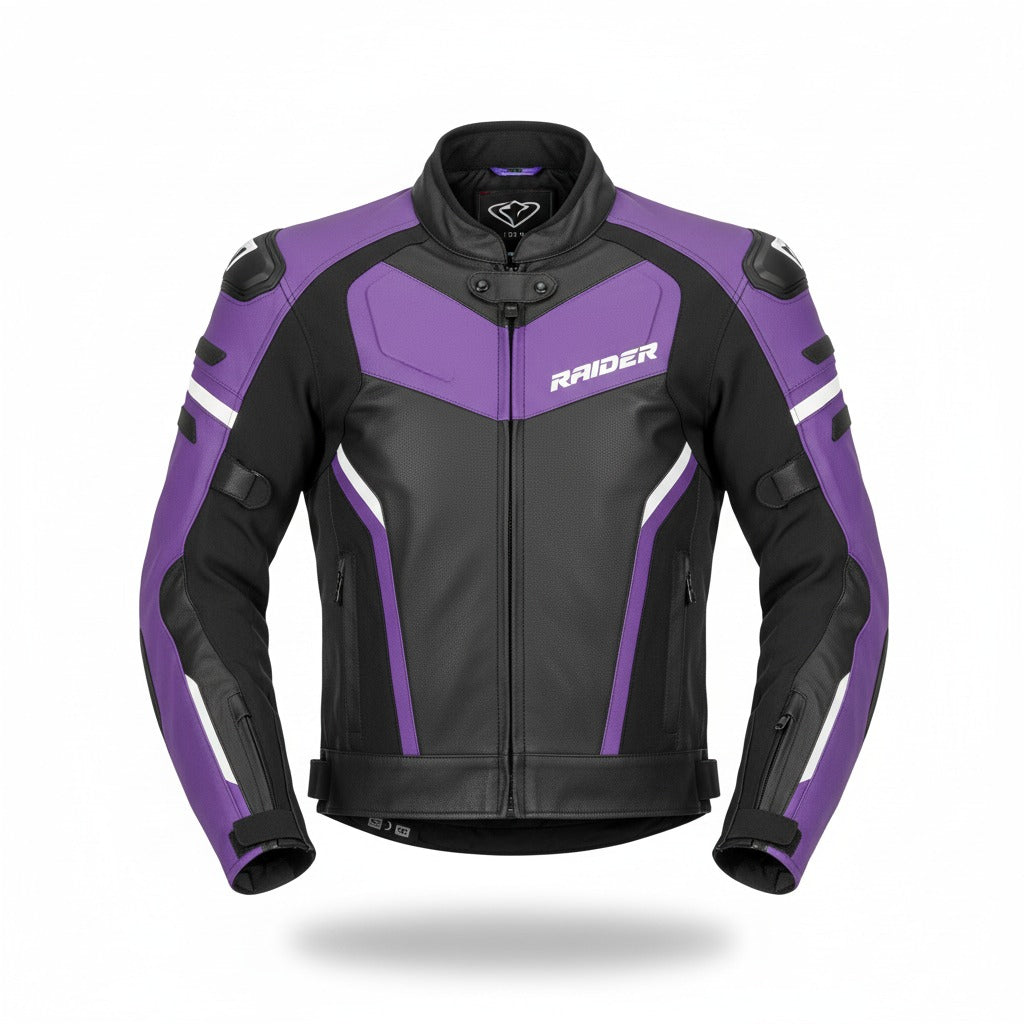 RAIDERX Performance Motorcycle Leather Jacket