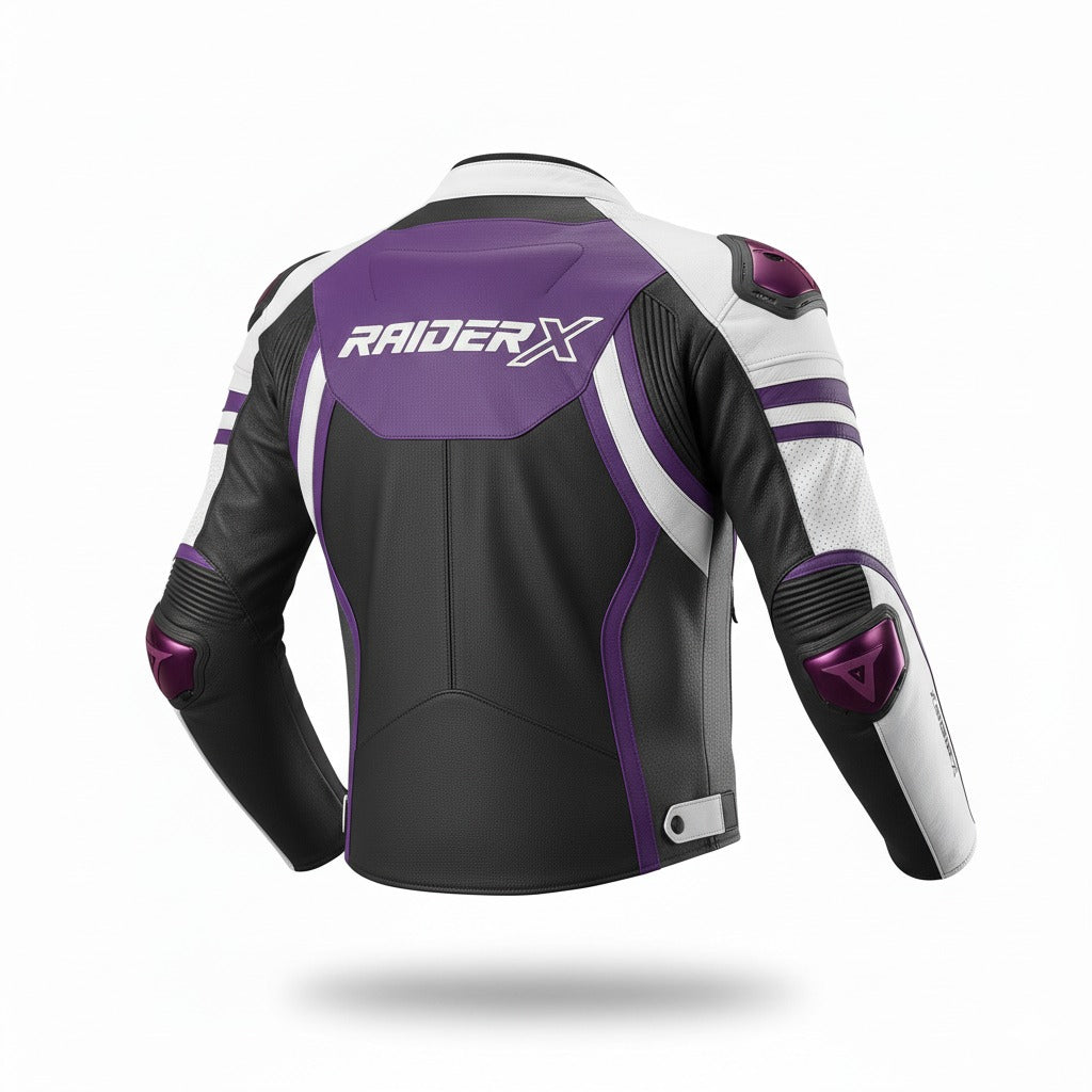 RAIDERX Performance Motorcycle Leather Jacket
