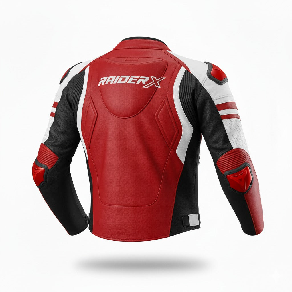 RAIDERX Performance Motorcycle Leather Jacket