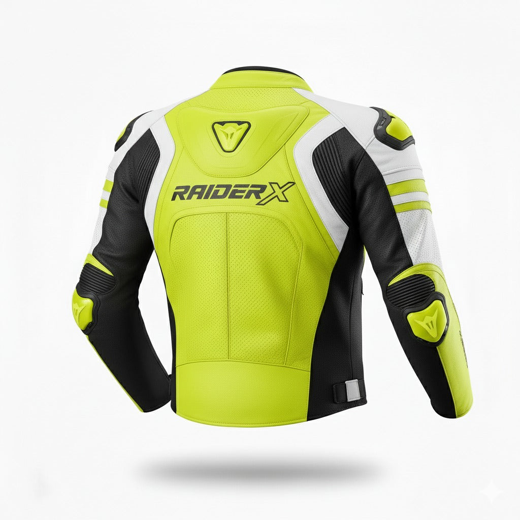 RAIDERX Performance Motorcycle Leather Jacket